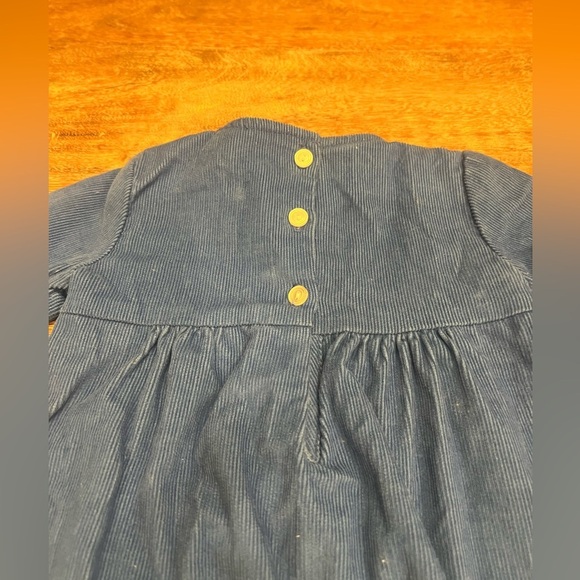 Southern Sunshine blue Corduroy Finley Dress size 12 months - Picture 6 of 6